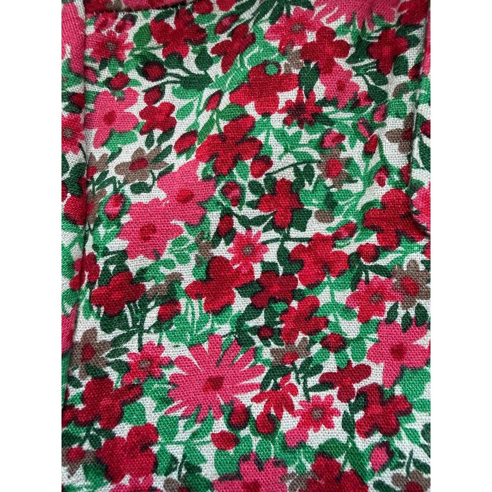 Christopher & Banks Floral Button Front Maxi Dress Size 14 Linen Blend Y2K NWT - Picture 5 of 9